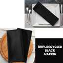 Perfectware 2 Ply Black Dinner Napkin Pack of 125