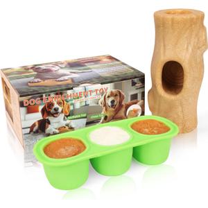 Interactive Dog Toys for Aggressive Chewers Indestructible Dogs Toy for Large/Medium Breed,Frozen Dog Treat Holder to Keep Them Busy&Reduces Anxiety (Size 11)