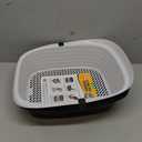 Arm & Hammer Large Sifting Litter Box Scoop Free Cat Litter Tray with Microban, Made in USA
