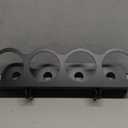 FOROIRON 2 Pack E-Track 4 Holes All-Purpose Spray Bottle Holder E Track Accessories Heavy Duty Spray Can Holder Rack Organizer Storage for Enclosed trailer E Track Hook Tool Holder Hanger for trailer