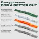 UDC Parts 942-04290 Mower Blades Replacement for 46 Inch Cub Cadet XT1 LT46 6 Point Star 942-04290A LTX 1045 1046 XT2 LX46 742-04290-X 942-04244A Craftsman / 2 Pack Mulching Gator