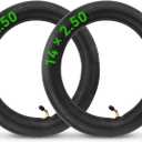 2 Pack 14x2.50 Bicycle Inner Tubes, 14 Inch Bike Tire Tubes with Schrader Valve for Electric Scooters and Mini Bikes