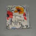 Butterfly Red Tulip Wildflower Dish Drying Mats for Kitchen Counter, 18x24 inch Drying Dishes Absorbent Microfiber Dish Drainer Mat Rack Pad Fast Dry (Mult1)