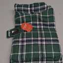 Kuoser Waterproof Dog Coat, Reversible Dog Jacket for Medium Dogs, Adjustable Durable Doggie Winter Coat Warm Puppy Cold Weather Apparel from Small to Large Breed, Green M (Medium (Pack of 1))