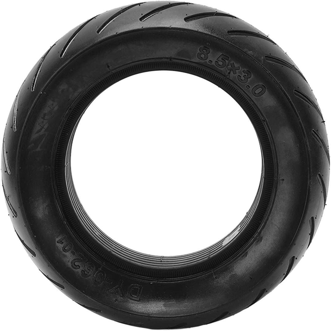 Electric Scooter Tire, Durable Solid Rubber Replacement for Smooth Ride on All Terrains, 8.5x3.0 Scooter Tire for Urban Commuters and Rough Road Enthusiasts