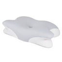 Memory Foam Slow Rebound Pillow, Neck Protection and Sleep aid, Ergonomic Design, one Pillow with Two Heights, Suitable for Side Sleeping, Back and Stomach Sleeping Blue Low