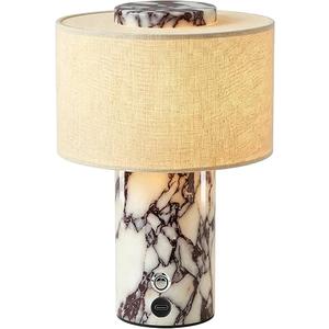 BSOD Marble Lamp, 10 Inch Natural Stone Modern Luxury Decor Lamp
Plug-In 110V Luxury 10'' Decorative Table Lamp, Calacatta Viola Stone for Entryway, Console Kitchen Counter