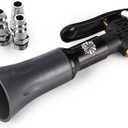 The Rag Company - Ultra Air Blaster Mini - Lift and Blast Dirt and Debris Away for Interior Detailing; Durable and Ergonomic Metal Design; Trigger Operated