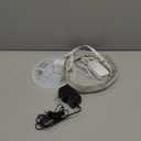 AXMOTUT White COB LED Strip Light, Dimmable 16.4ft/5m LED Light, 6000K Daylight White 2400 LEDs High Lumen LED Tape Lights CRI 90+ with RF Remote and UL Power for Bedroom,Kitchen,DIY Home Decoration