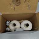 Getstar Hand and Dish Soap Dispenser Set, Ceramic Soap Dispenser for Bathroom and Kitchen with Rust Proof Pump and Tray, Set of 2 (Black Pump)