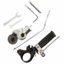 Metal Nibbler Drill Attachment, Safe and Durable Electric Drill Plate Cutter Attachment Electric Drill Shears for DIY Fabrication and Metal Cutting 