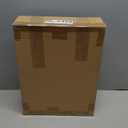 Clothes Rack - 35 to 50 Inch Expandable Rod Clothing Rack with Mesh Shelf & Casters, Rolling Garment Rack for Hanging Clothes, Load 150 LBS, White