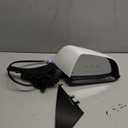 Dasbecan Passenger Side View Mirror Compatible with 2017-2022 Tesla Model 3 Right Door Mirror With Power Folding/Heated Glass/Memory/Power Heated Glass (White)