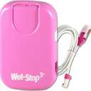 Wet-Stop 3 Bedwetting Enuresis Alarm with Loud Sound and Strong Vibration for Boys or Girls, Proven Solution for Bedwetters (Pink)