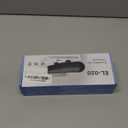 Computer Speakers for Desktop Monitor,Single Speakers for Desktop PC,Laptop Speaker with Loud Sound,Volume Control Easily Clamps to Monitors(USB-C to USB Adapter Included) (Black)