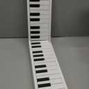 Blackstar Carry-on White 88 Keys USB MIDI Controller for Portable Folding Digital Piano with Rechargeable Battery