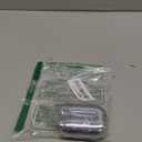 2026 New Model Mini Dual-Head Electric Shaver, Electric Mini Portable Razor, Pocket Size Washable Double Head Razor, Rechargeable Waterproof Compact Electric Shaver for Home, Car, Travel (Silver)