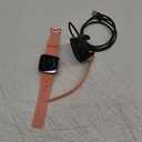 Fitbit Versa Smart Watch, Peach/Rose Gold Aluminum, One Size (S & L Bands Included)