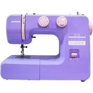 Janome Lovely Lilac Easy-to-Use Sewing Machine with Interior Metal Frame, Bobbin Diagram, Tutorial Videos, Made with Beginners in Mind for Garments, Patchwork, Light Quilting, Product Dimensions 7"D x 16"W x 12"H