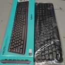 Logitech MK270 Wireless Keyboard and Mouse Combo for Windows, 2.4 GHz Wireless, Compact Mouse, 8 Multimedia and Shortcut Keys, 2-Year Battery Life, for PC, Laptop - Black