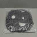 Mushroom Hat Renaissance Medieval Costume Cosplay Victorian Fairy Accessories with Bead Lace Brim Cap (Black)