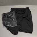 TNNZEET 2 Pack Plus Size Biker Shorts for Women - 8" Black High Waisted Tummy Control Spandex Workout Shorts (Black, XXXL)