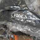 VOCIC Walkers for Seniors, Z21 Rollator Walker with Seat Supports 350lb, 8" Big Wheels for All Terrain, Ergonomic Arc Seat & 6" Ultra Backrest Foldable Walker, Dual Height Adjustment, Lightweight 2025 (Orange)