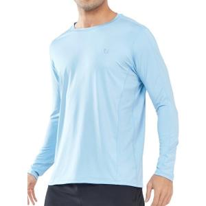 NORTHYARD Men's Sun Protection Shirts Long Sleeve UPF 50+ Rash Guard Swim Shirt Athletic Running UV Fishing Hiking SPF (L)