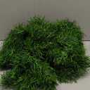 Christmas Cedar Garland with Lights for Mantle - Real Touch 9 Ft Artificial Realistic Faux Pine Garlands for Decoration Outdoor Stairs Railing Fireplace Garland Door Decor