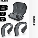 IHOME TW OPEN EAR EARBUDS BLACK