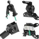 JDMON 4Pcs Engine Motor & Transmission Mount Kit Replacement for Toyota Corolla 1.8L Auto Trans 2014 2015 2016 2017 2018 2019 Compatible with A42024, A42026, A42027, A42019, A42020