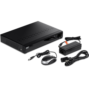 TRENDnet 8-Channel UHD PoE NVR, H.264/H.265 4K (8MP), Up to 12TB Storage (HDD Not Included), Supports one 4K Camera Channel, 8 PoE ports, 80W PoE Power Budget, Rackmount Design, 240fps, TV-NVR1508