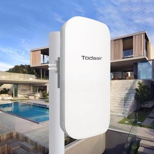 2025 Outdoor WiFi ExtenderIP65 WeatherproofWiFi Booster and Signal AmplifierOutdoor WiFi Extender for FarmCourtyardFactoryCampsite