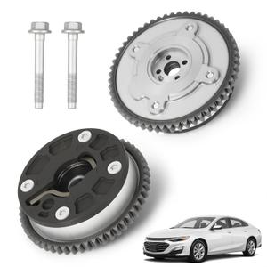 2PCS VVT Sprocket Gear Intake & Exhaust Variable Valve Timing Camshaft Adjuster Phaser for Chevy Malibu Cruze Spark Trax, for Buick Encore 1.4L 1.5L L4, 2016-2022 - Replace 12643698 916638