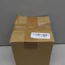 Fule Artificial Silk Rose Flower Centerpiece Arrangement in Glass Vase with LED Light for Home Wedding Decoration (Champagne)