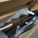 Over-The-Toilet Storage Rack, 4-Tier Bathroom Organizer Shelf Over Toilet with Adjustable Shelf and Basket, Freestanding Space Saver Bathroom Shelves Above Toilet for Room (Vintage Brown)