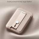 ESR Aura for MagSafe Wallet Stand with Grip, RFID Blocking, MagSafe Ring Included, 5 Card Holder Magnetic Wallet for iPhone 17e/17/16/15/14/13/12 (Not for 13/12 Mini), Selected Samsung,Desert Titanium