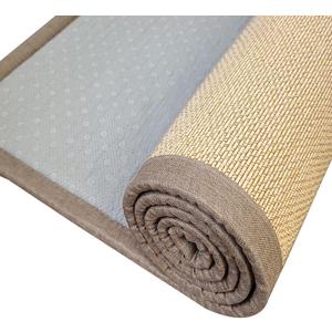 Natural Fiber Weave Summer Rug, Bamboo Area Rug Floor Carpet, Japanese Traditional Area Rugs for Living Room Balcony Bay Window, Floor Runner Mat, 24in x 96 in