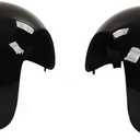 Aramox Rearview Mirror Cover - Glossy Black Left & Right Pair for Mini R55-R61 (2007-2016) - Gz.Fk057Kl