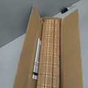 LazBlinds No Drill Bamboo Roman Shades, 23x64, Brown