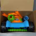 SLOOSH Bubble Lawn Mower Toddler Toys - Spill-Proof Bubble Machine Pretend Gardening Play Toy for Age 1 2 3 1-3 Year Old Baby Boys Indoor Outdoor Use, Easter Basket Stuffers Birthday Gifts (Blue)