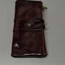 shuainiu Women's RFID Blocking Wallet Soft Leather Clutch Money Ladies Purse Slim Card Holder Organizer Zip Pocket (3020-Coffee)
