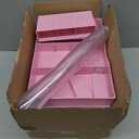 gianotter Dual Monitor Stand Riser, Desk Organizer With Drawer and 2 Pen Holders,Desk Organizers and Accessories, Pink Office Supplies (Pink)
