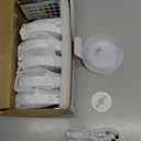 EZVALO 6-Pack Under Cabinet Lighting, Rechargeable Motion Sensor Puck Light with Remote, 3 Color Temps &12 RGB Colors, Magnetic Stick on Light, Dimmable Under Counter Light for Kitchen, Home Decor (White)