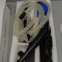 Aquarium Vacuum Gravel Cleaner6 in 1 Multi Function Electric Fish Tank Vacuum Gravel Cleaner with Strong Suction for Water Change Wash Sand Water Circulation(110V/32W)