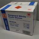 Basic Medical Blue Nitrile Exam Gloves, Latex-Free & Powder-Free Food-Safe House Cleaning Disposable Glove (1000 Pcs)