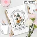 3 x SNNDER Boho Floral Christian Notebook, Esther 4:14 Bible Journaling Notebook, Christian Journals for Women, Prayer Journal, Church Notes Notebook, Scripture Hardcover Spiral Notebook 5.5x8.3 Inch