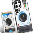 Toycamp for Samsung Galaxy S24 Ultra Case - Compatible with Magsafe Credit Card Holder Wallet Magnetic Cute Women Teen Girls Kawaii Girly Unique Camera Design Phone Cover ffor Galaxy S24 Ultra