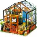 Robotime Cathy's Flower House DIY Miniature Dollhouse Kit