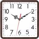 Lancardo HQ3268 Quartz Wall Clock Silence Movement, 0.6" Maximum Dial Thickness, 4.8" Hand Shaft Length